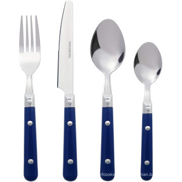 16-Piece Stainless Steel Flatware Silverware Cutlery Set